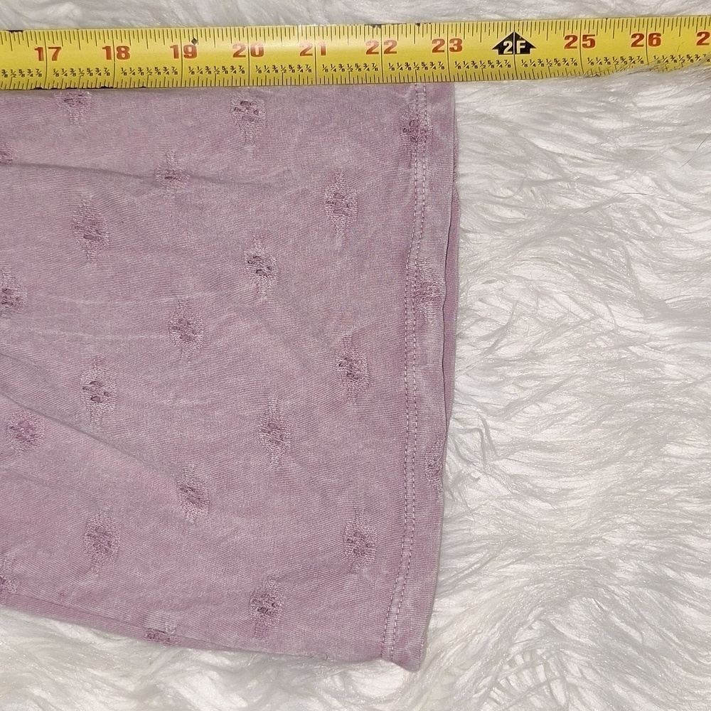 Anthropologie Eri + Ali Calvie Eyelet Top in Lavender - Picture 13 of 16